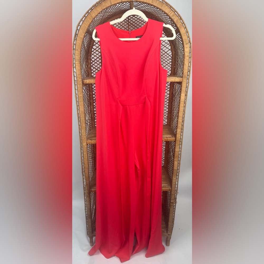 Black Halo Eve Alistar Wide-Leg Jumpsuit Size 6 NWT - Picture 5 of 8